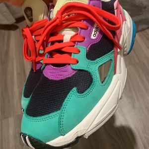Adidas falcon colorful shoes